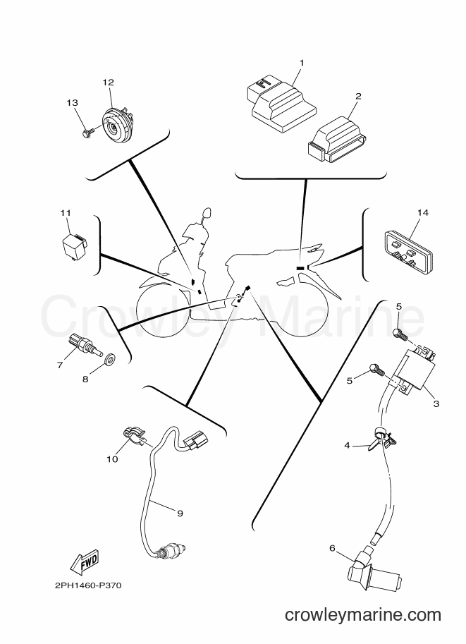 Yamaha Motors LNS125 (2PH4) [010] - ELECTRICAL 2