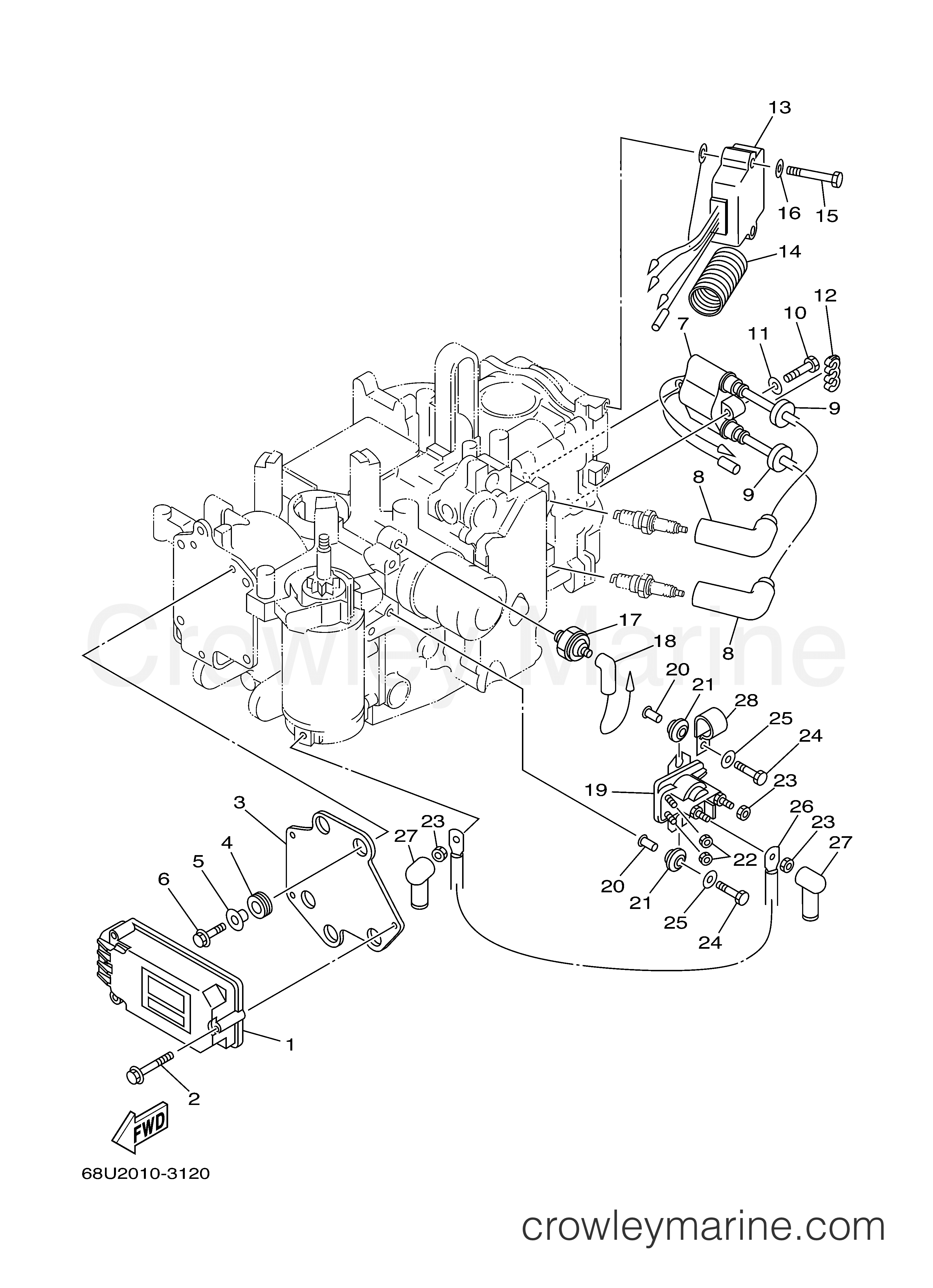 Yamaha Motors T25TLRB - ELECTRICAL 1