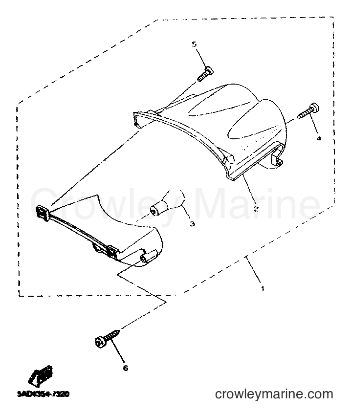 Yamaha Motors YN50 (5MRB) [010] - TAILLIGHT