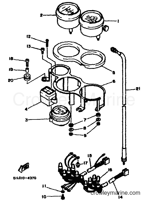 Yamaha Motors RD500LC (1GE) [999] - METER
