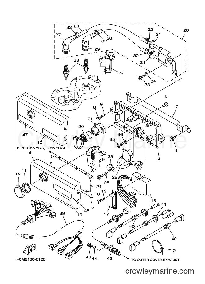 Yamaha Motors JET FOR XL700 (67EA) [02A] - ELECTRICAL 1