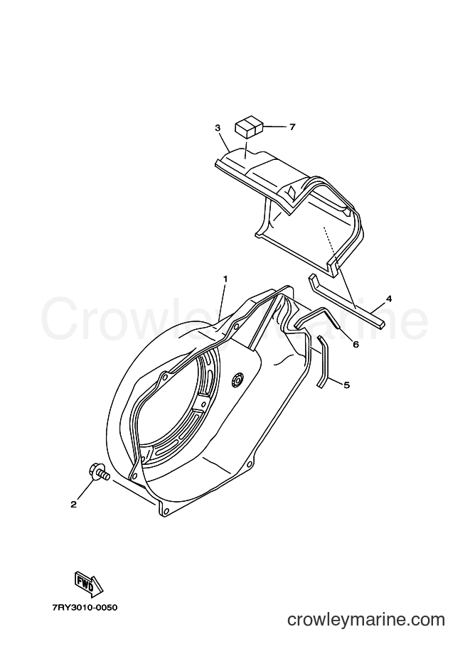 2015 Snowblower YT1390EX - YT1390EX (7BF3) [010] - AIR SHROUD & STARTER