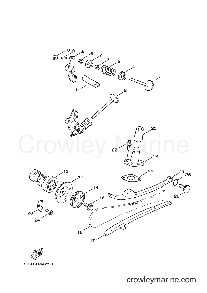 2006 Scooter XC125E - XC125E (4P71) [010] - VALVE
