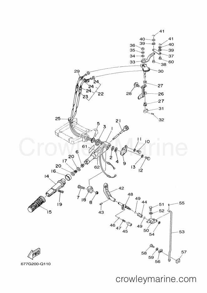 Yamaha Motors E8DMHS (677G) [040] - CONTROL