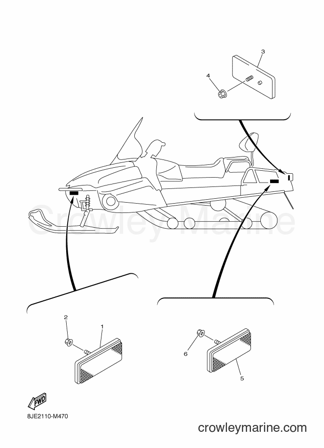 Yamaha Motors VK10D (8JE5) [030] - ELECTRICAL 3