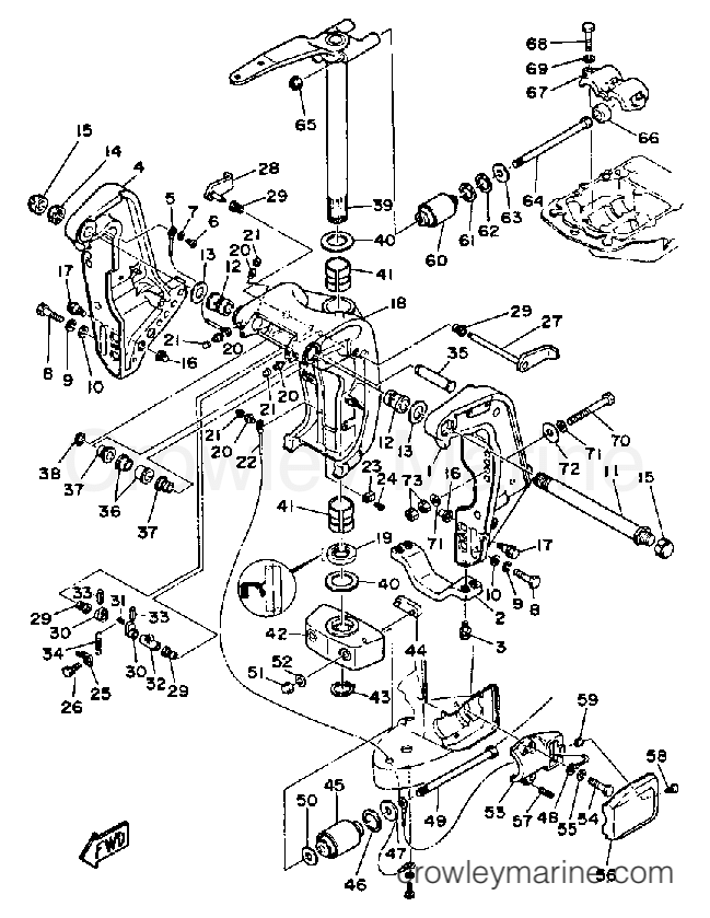 Yamaha Motors L130ETXF - BRACKET