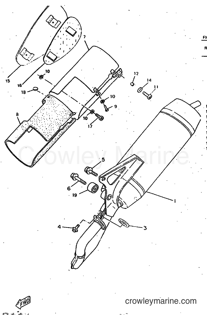 1997 Scooter CW50RSX - CW50RSX (5CD1) [999] - EXHAUST