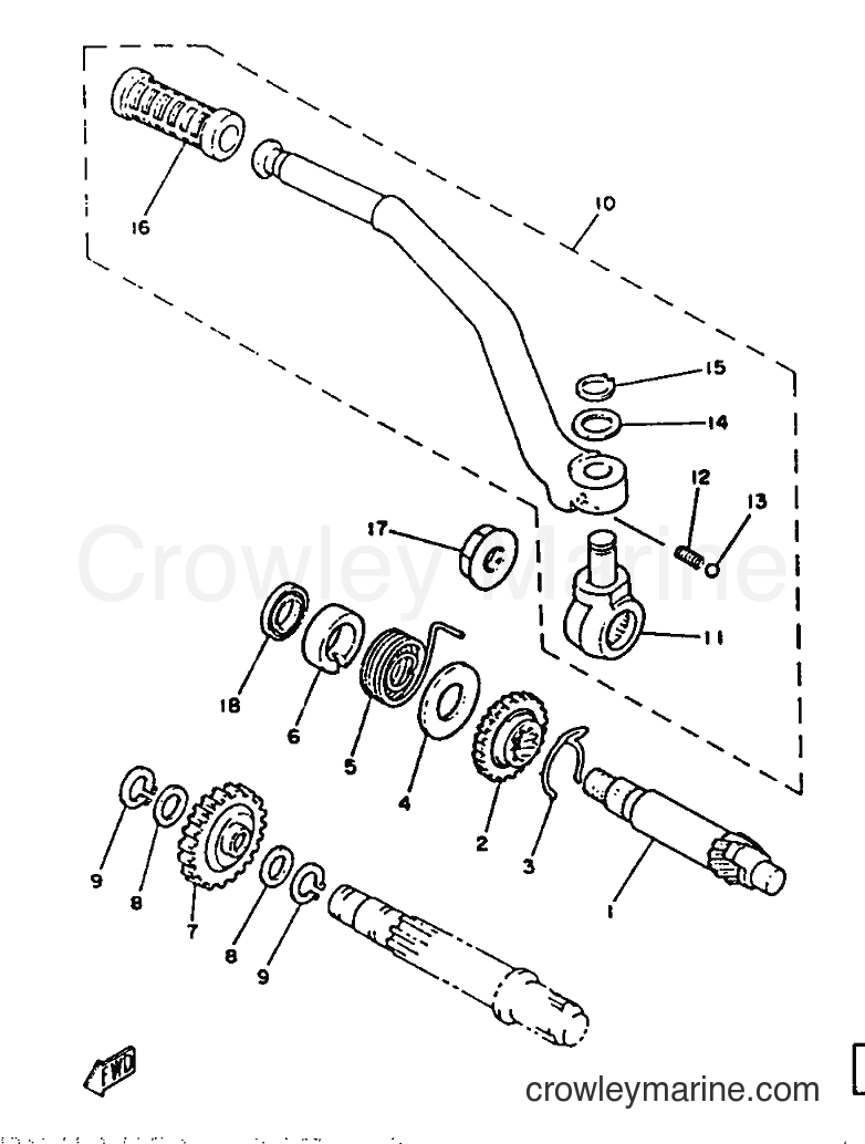 1987 Dirt Bike DT125LC - DT125LC (2AJ) [999] - STARTER