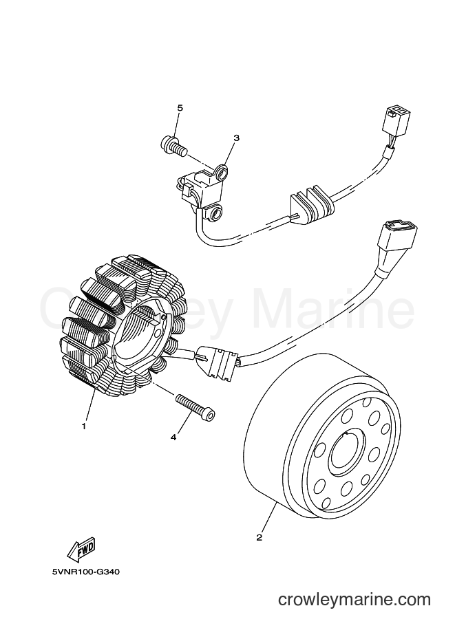 Yamaha Motors XV1700ATS (2D9P) [020] - GENERATOR