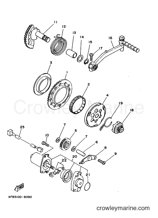 Yamaha Motors CY50 (3SA8) [010] - STARTER