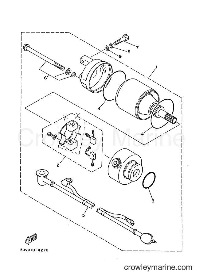 1992 Scooter XC125 - XC125 (3TE2) [999] - STARTING MOTOR