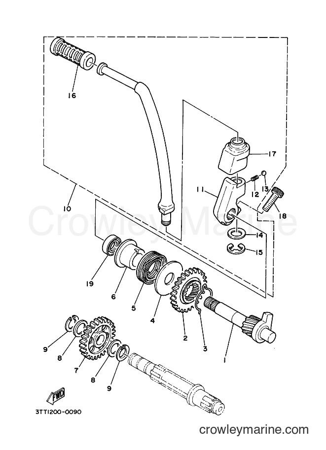 1991 Dirt Bike DT175 - DT175 (3FJ4) [010] - STARTER