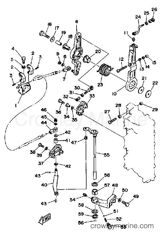 Yamaha Motors PROV150LF - CONTROL ENGINE
