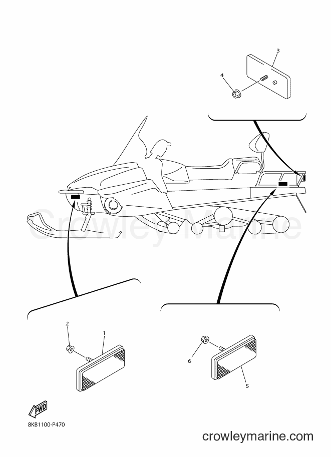 2015 Snowmobile VK10D - VK10D (8KB1) [020] - ELECTRICAL 3