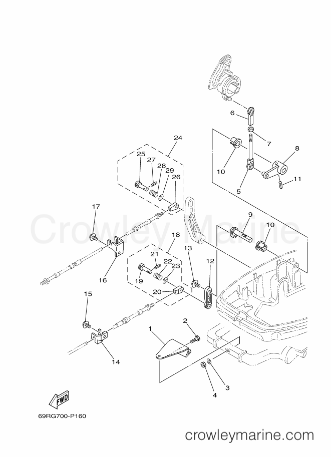 Yamaha Motors E25BMH (69PG) [050] - CONTROL 2