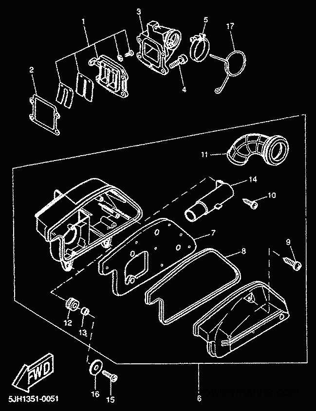 Yamaha Motors CW50RS (5FXM) [040] - INTAKE