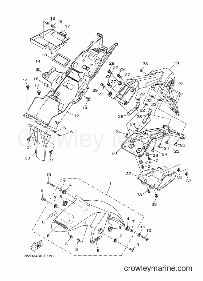 2015 Sport Bike YZF-R25A - YZF-R25A (2WD2) [010] - FENDER