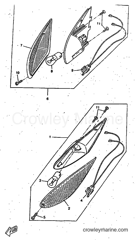 1997 Scooter CW50RSX - CW50RSX (5CD1) [999] - FLASHER LIGHT