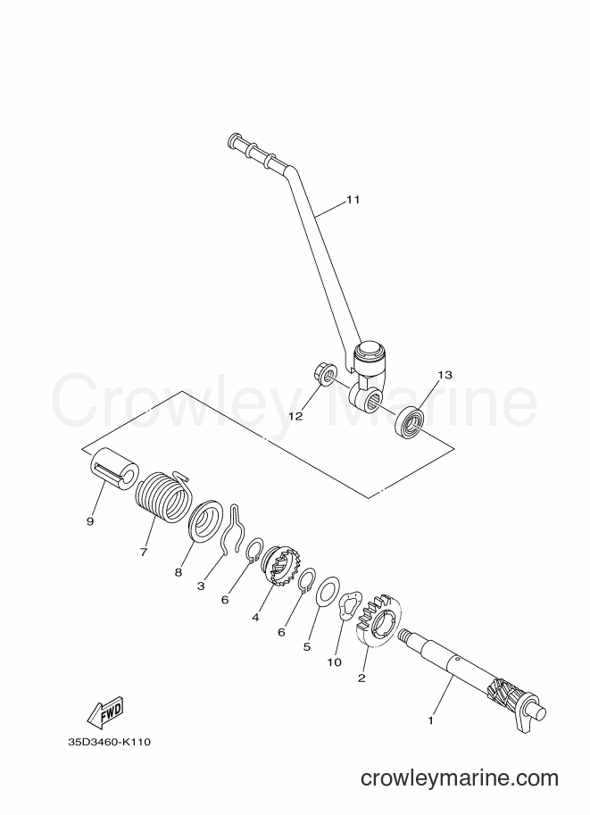 Yamaha Motors T115LE (35D4) [010] - STARTER