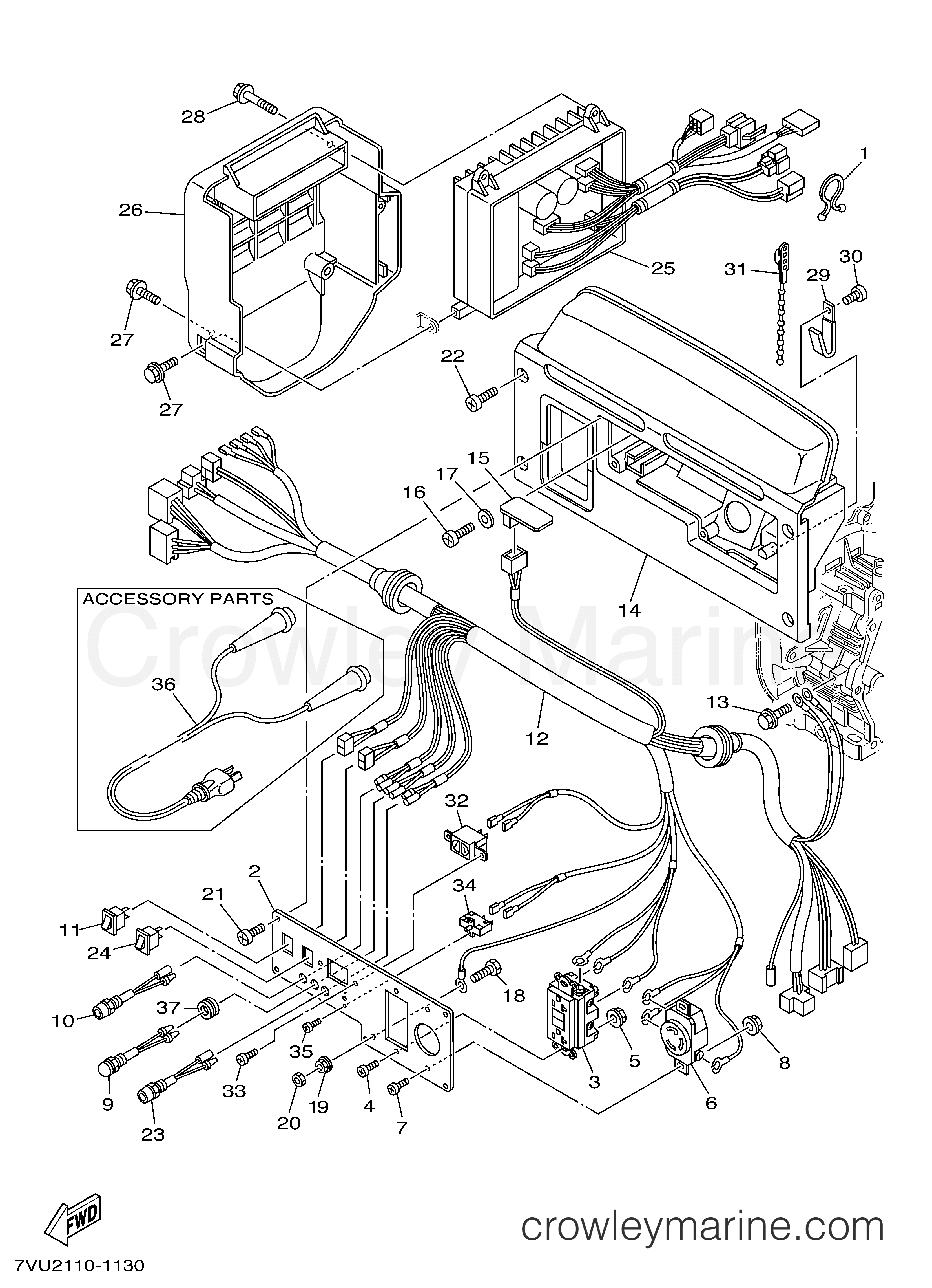 Yamaha Motors YG2800I - CONTROL BOX