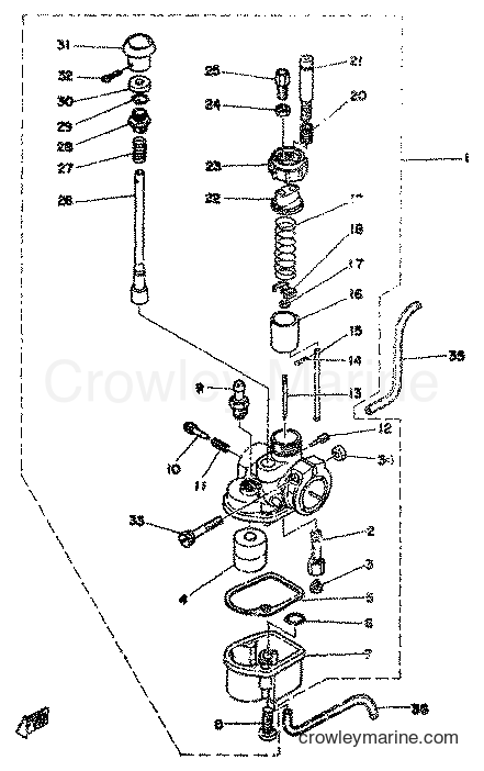 1977 Scooter FS1 - FS1 (2G0) [998] - CARBURETOR