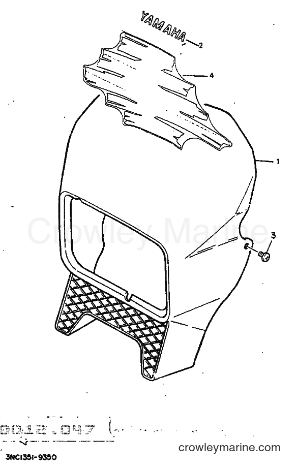 1991 Dirt Bike DT125R - DT125R (3PY3) [999] - ENGINE BRACKET