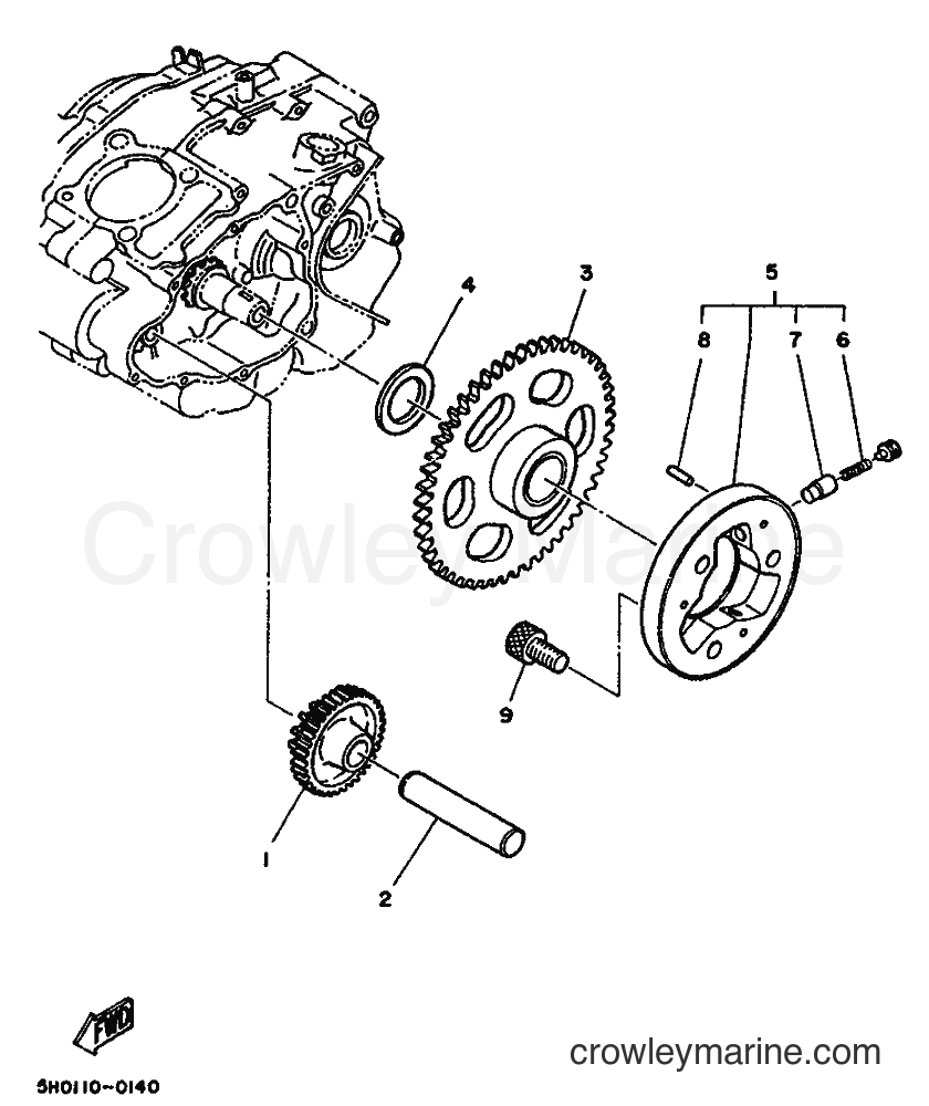 1989 Street Bike SR125 - SR125 (3MW2) [99A] - STARTER