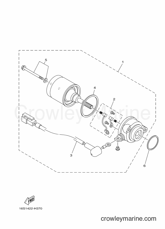 Yamaha Motors T115SEC (31C8) [010] - STARTING MOTOR