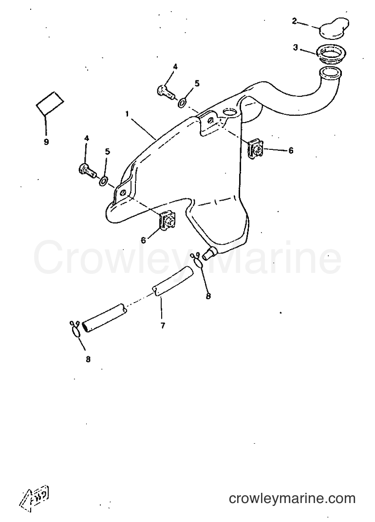Yamaha Motors CW50RSX (5AY1) [999] - OIL TANK