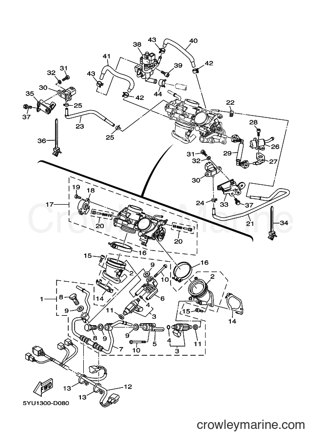 2007 Street Bike MT01 - MT01 (5YUB) [030] - INTAKE