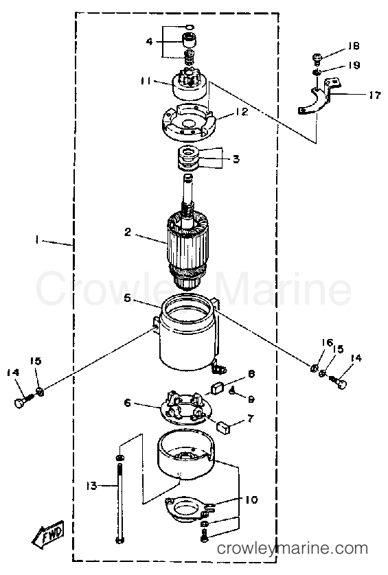 Yamaha Motors 90ETLF - ELECTRIC STARTER
