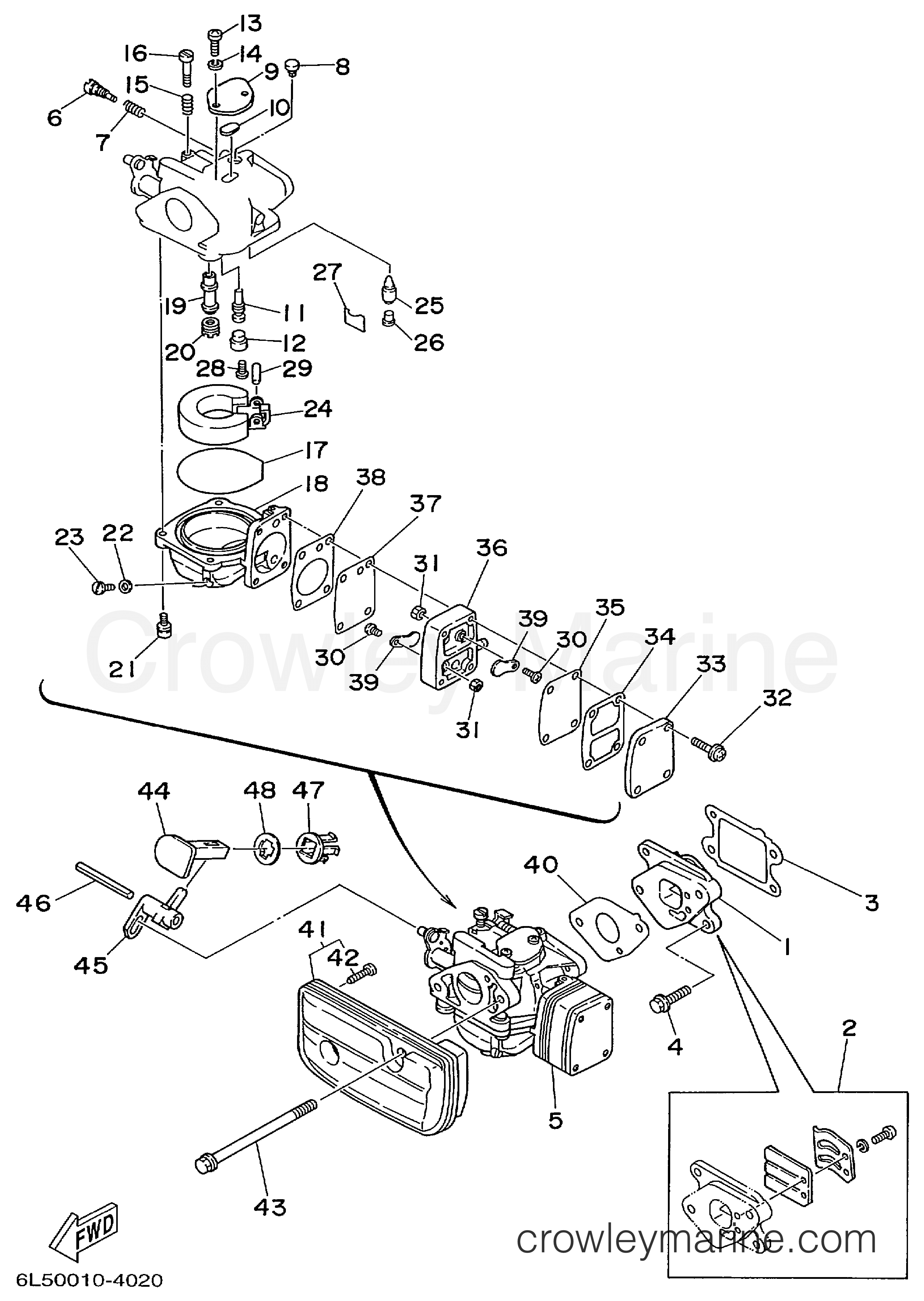 Yamaha Motors 3MSHX - INTAKE