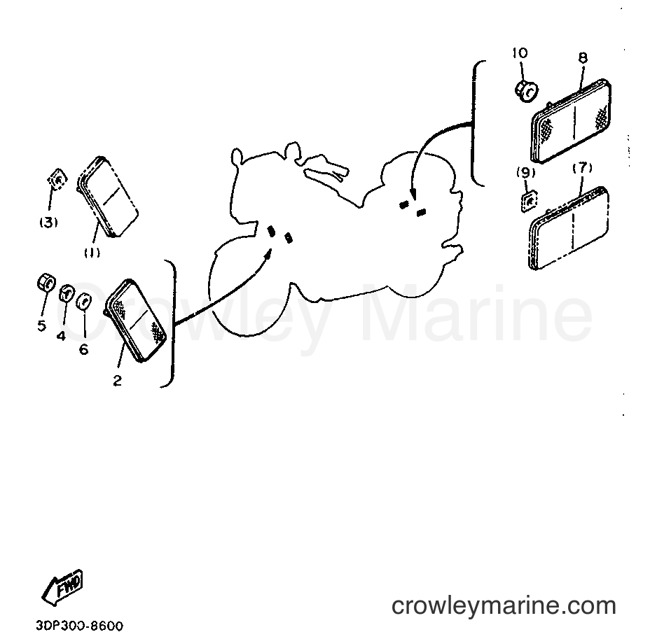 Yamaha Motors XVZ12TD (3DP1) [999] - ALTERNATE FOR ELECTRICAL