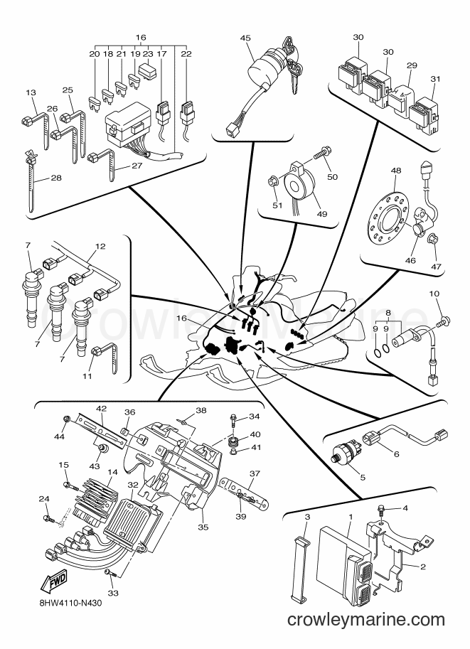 Yamaha Motors RS10ST (8HW5) [010] - ELECTRICAL 1