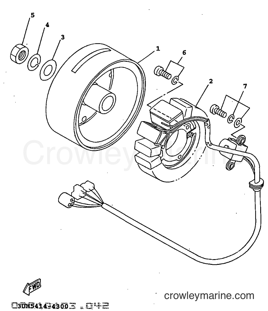 1997 Scooter XC150LC - XC150LC (5EE2) [999] - GENERATOR