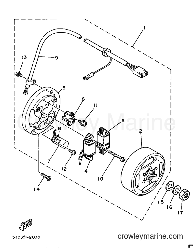 1986 Scooter DT50M - DT50M (5M6) [999] - GENERATOR