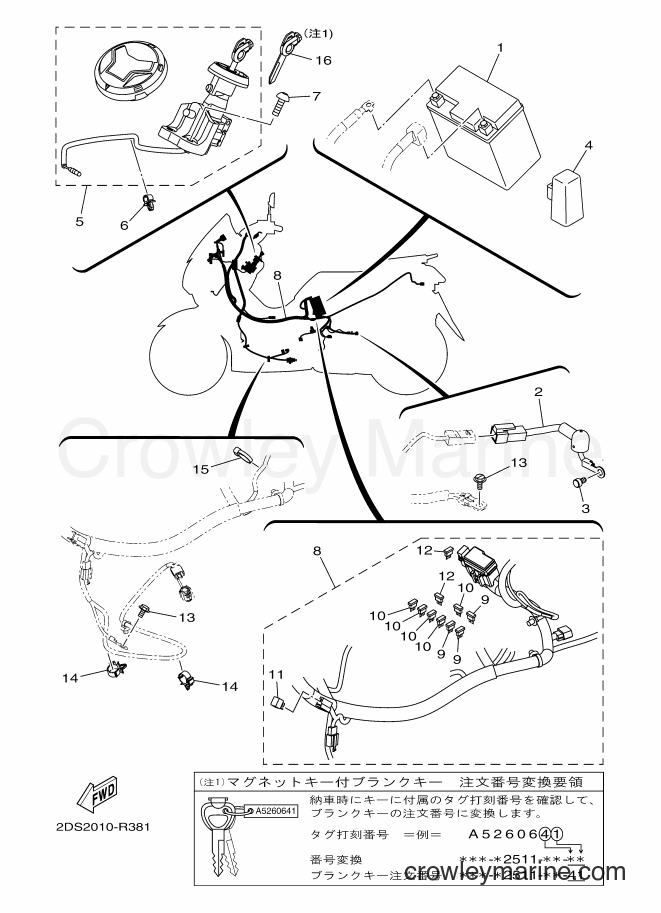 Yamaha Motors NMAX125 (2DS2) [010] - ELECTRICAL 1