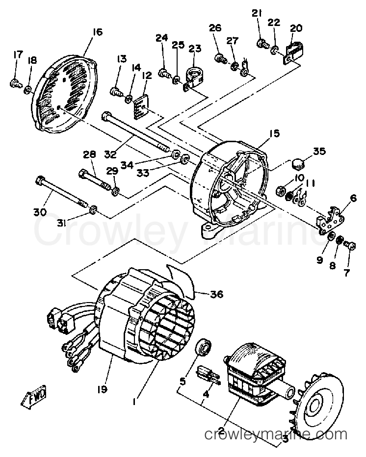 Yamaha Motors EF2800 - GENERATOR (~800100)