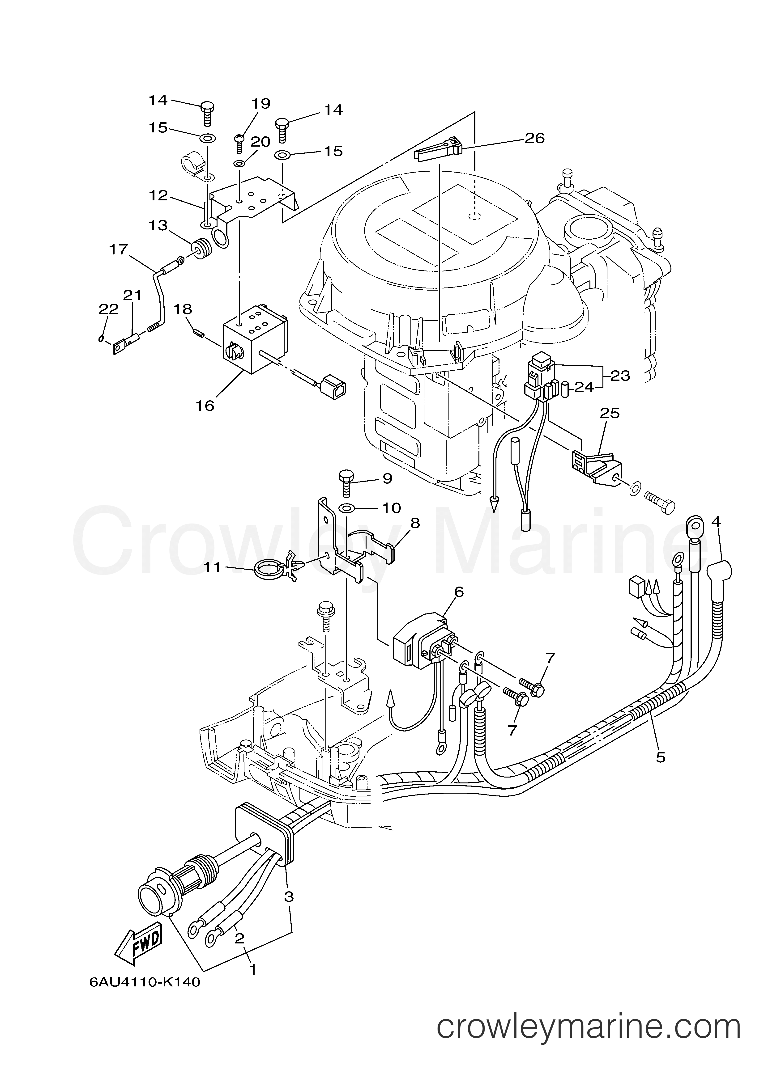 Yamaha Motors F9.9LEA - ELECTRICAL 2