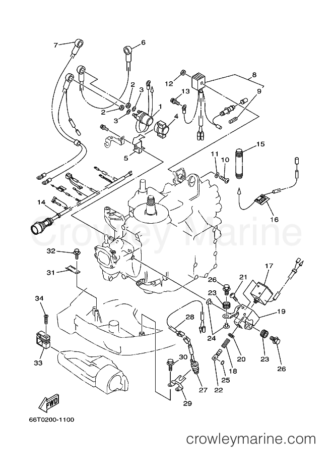 Yamaha Motors (E)40X (66TD) [060] - ELECTRICAL 2