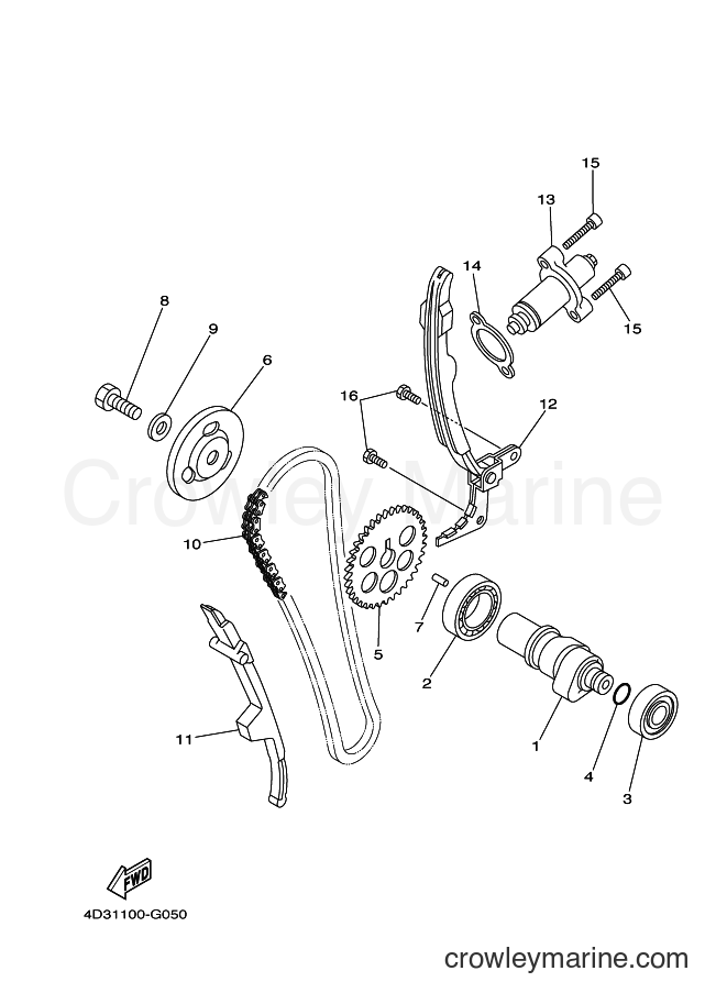 2010 ATV YFM250R - YFM250R (33B4) [010] - CAMSHAFT & CHAIN