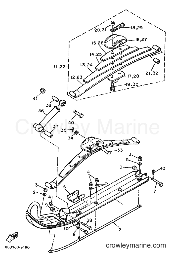 Yamaha Motors BR250TF (86D4) [010] - SKI