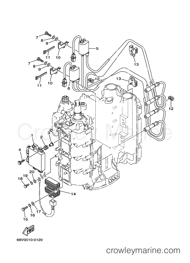 Yamaha Motors FL115A (68W) [020] - ELECTRICAL 1