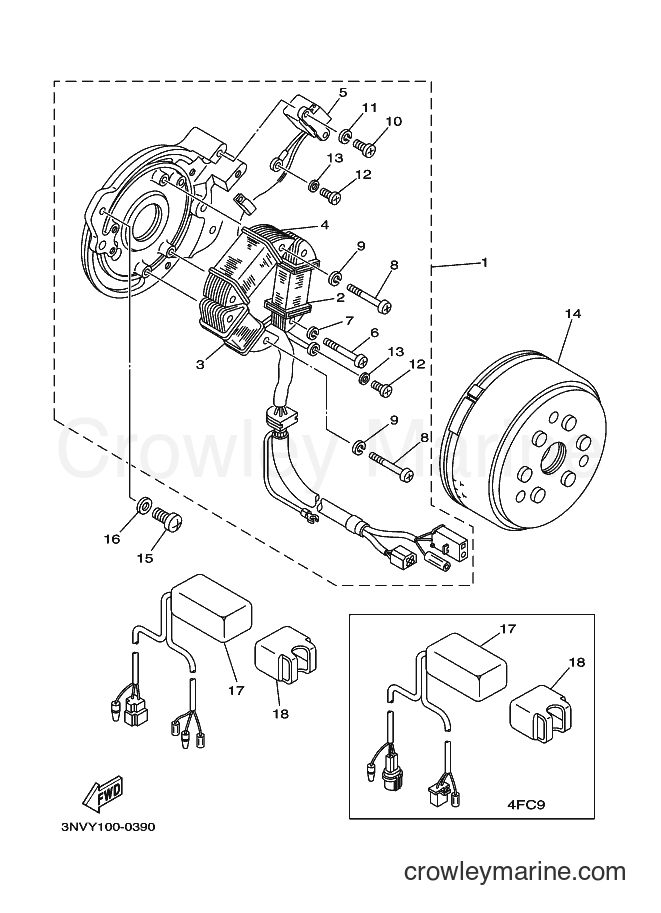 2000 Dirt Bike XT350 - XT350 (5LJ2) [010] - GENERATOR