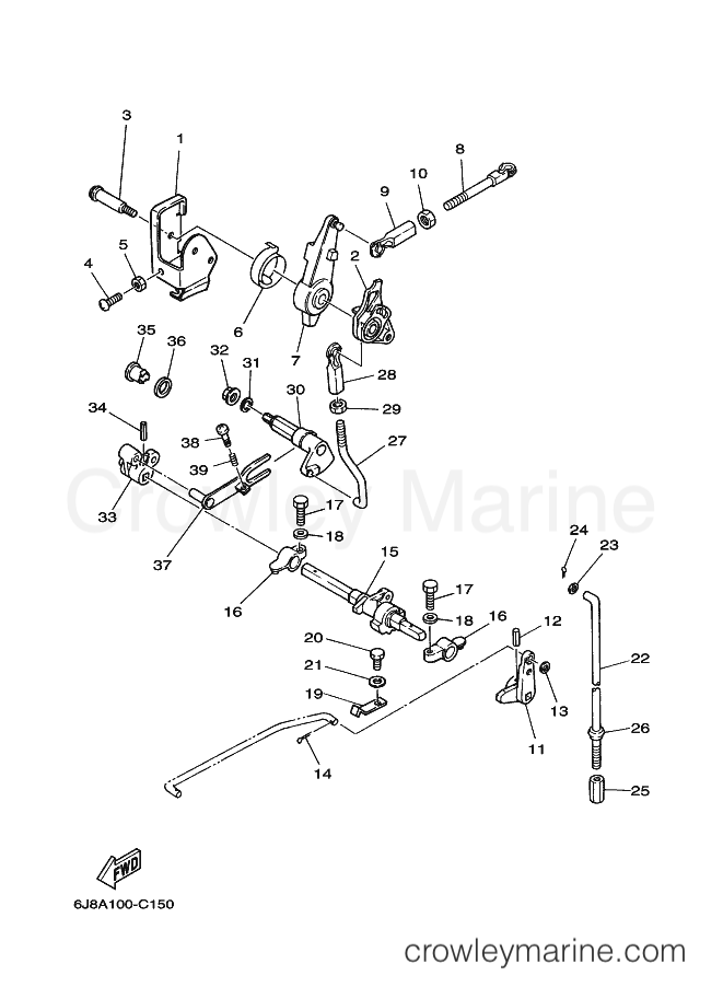 Yamaha Motors 30MLHD (6J8D) [100] - CONTROL 1