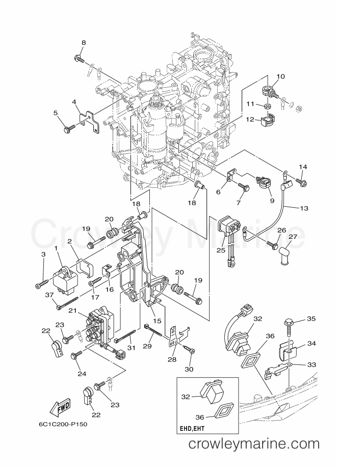 Yamaha Motors F50HETL (6C1E) [400] - ELECTRICAL 2