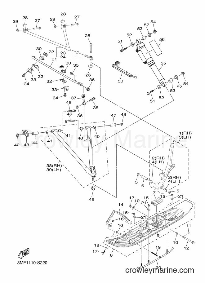 Yamaha Motors SRS10XL41 (8MD2) [010] - SKI
