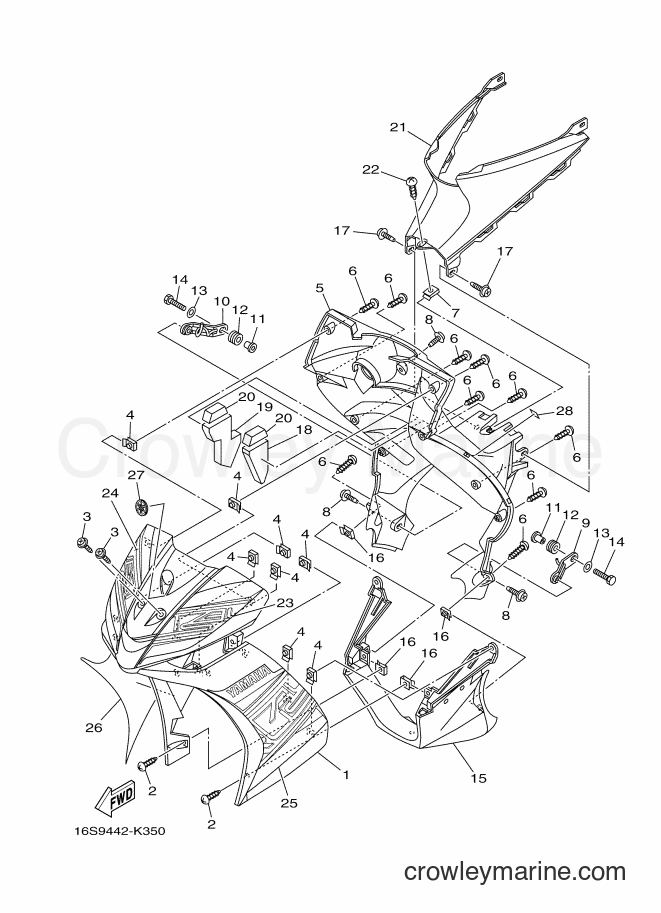 2011 Scooter T115LE - T115LE (16SA) [010] - LEG SHIELD