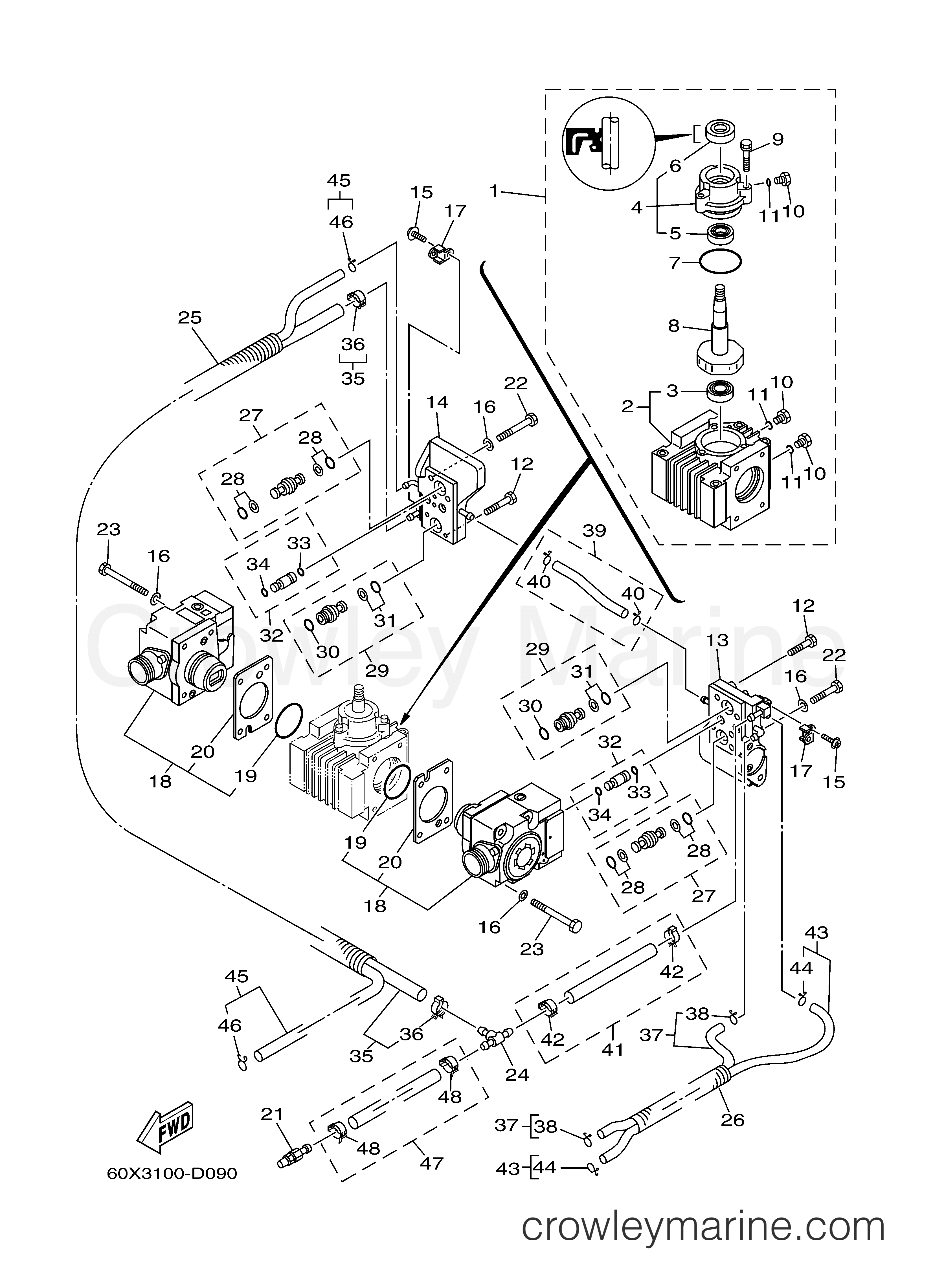 Yamaha Motors Z250TXRD - FUEL INJECTION PUMP