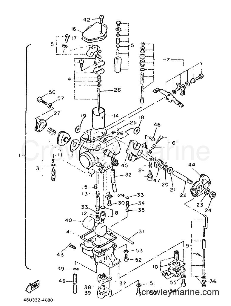 Yamaha Motors SR500 (1RU) [999] - CARBURETOR